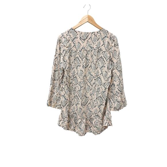 Vix Paula‎ Hermanny Nusa Ruffle Tunic Mini Dress Women’s Size Small - Picture 9 of 9